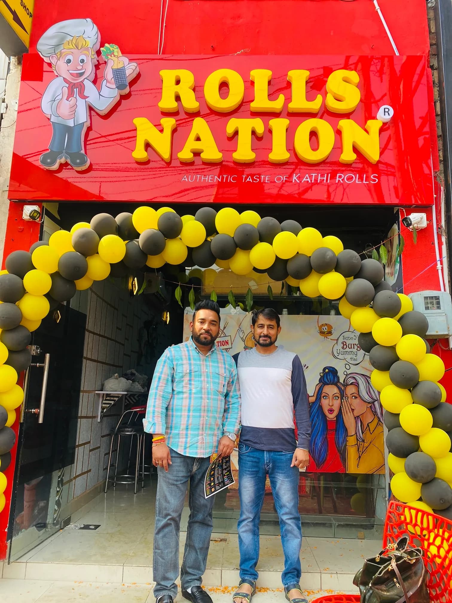 Rolls Nation franchise owner from Jalandhar